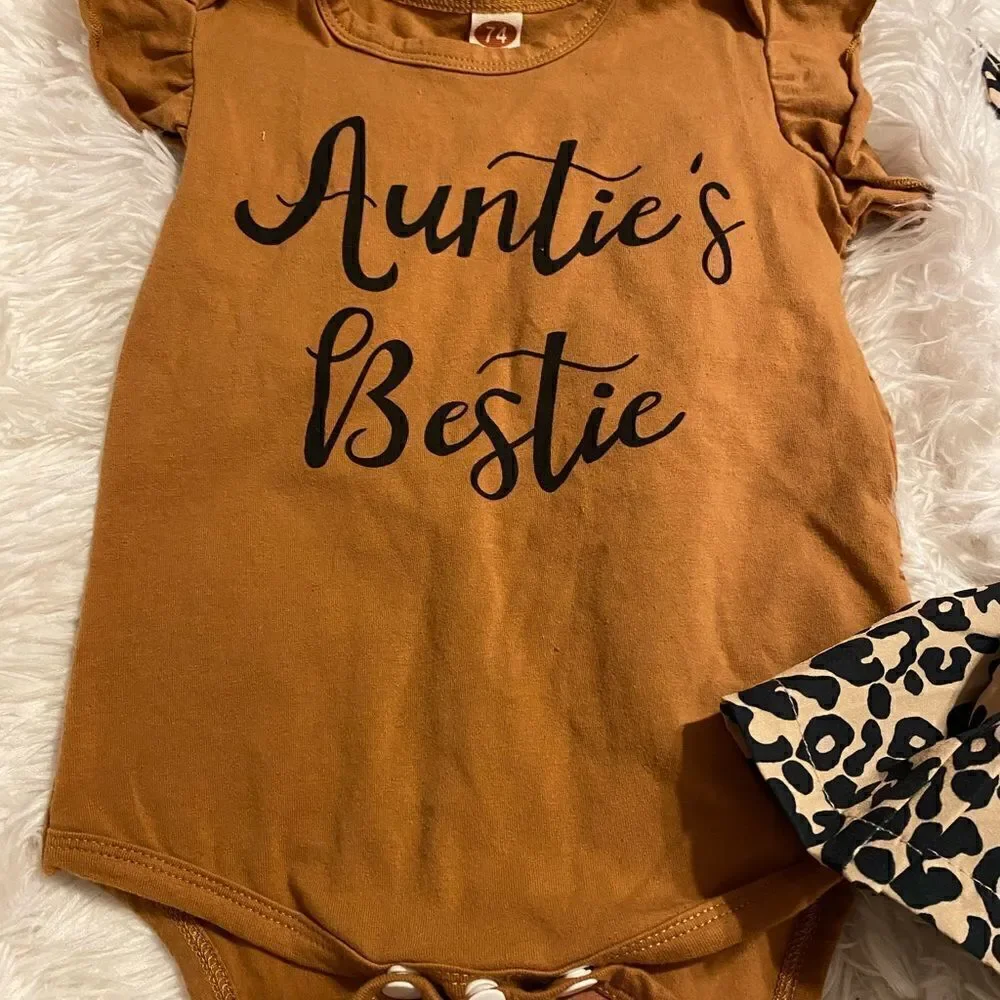 Auntie’s Bestie Leopard Outfit (74) 9M